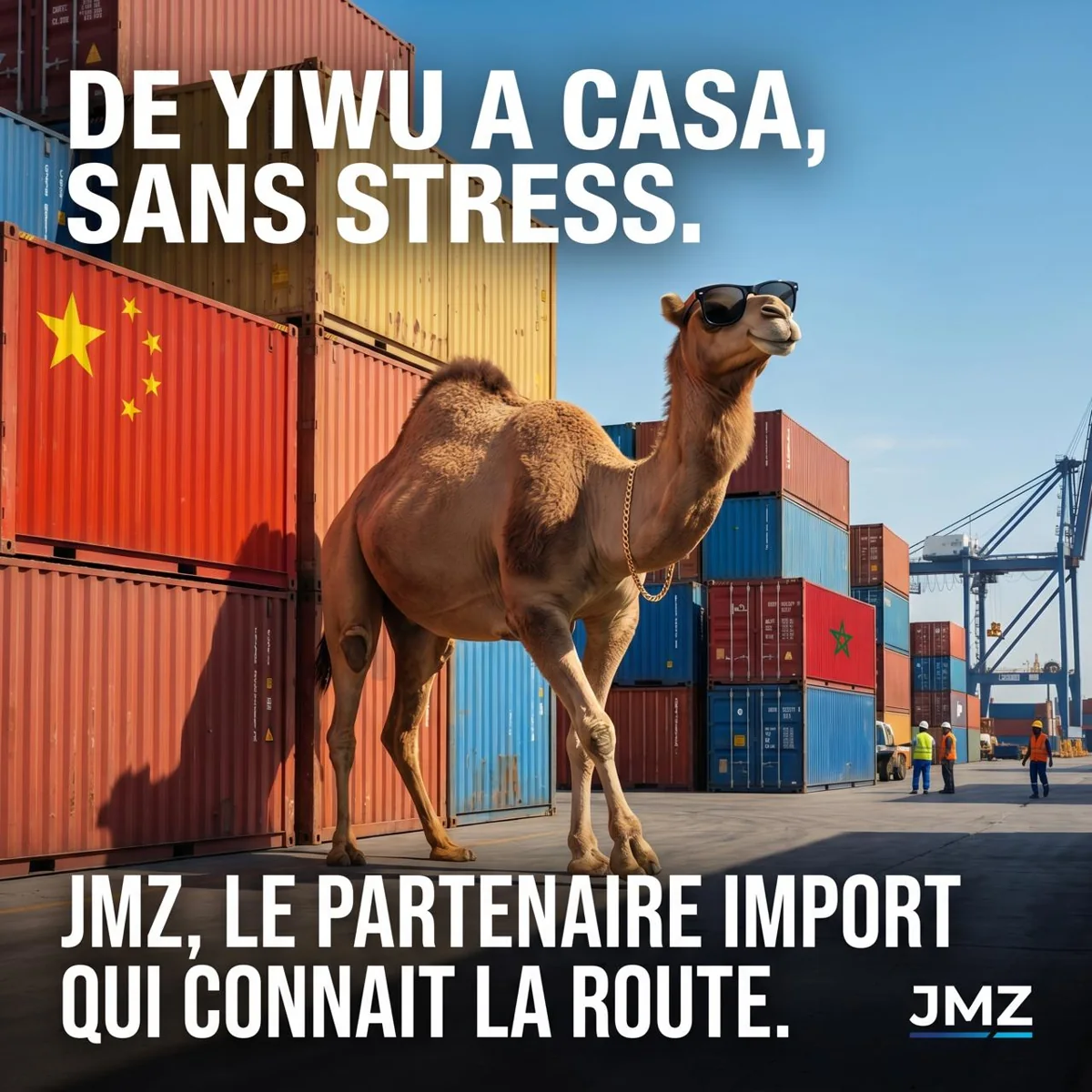 JMZ accompagne les importations de Yiwu vers Casablanca